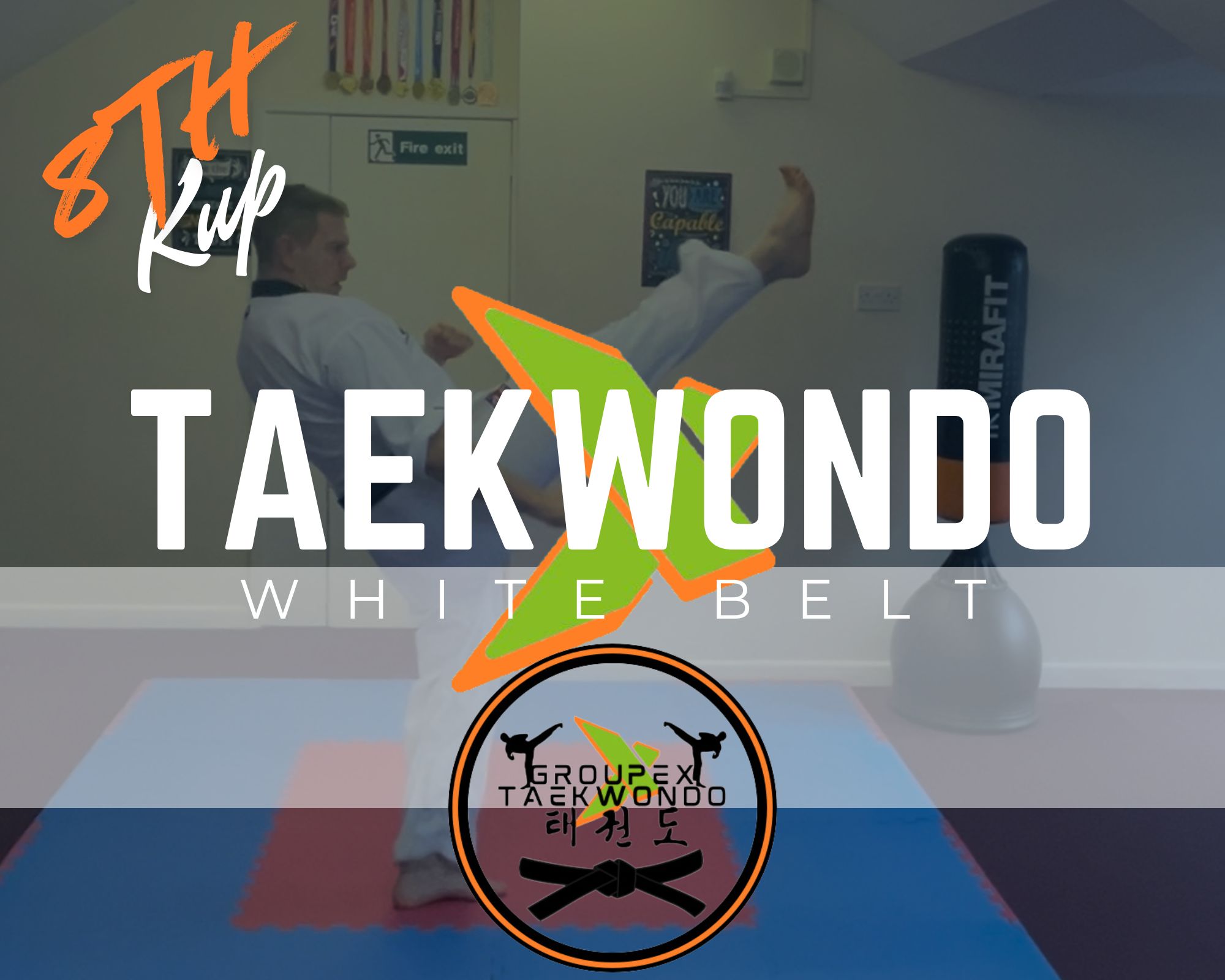GroupEx Taekwondo White Belt